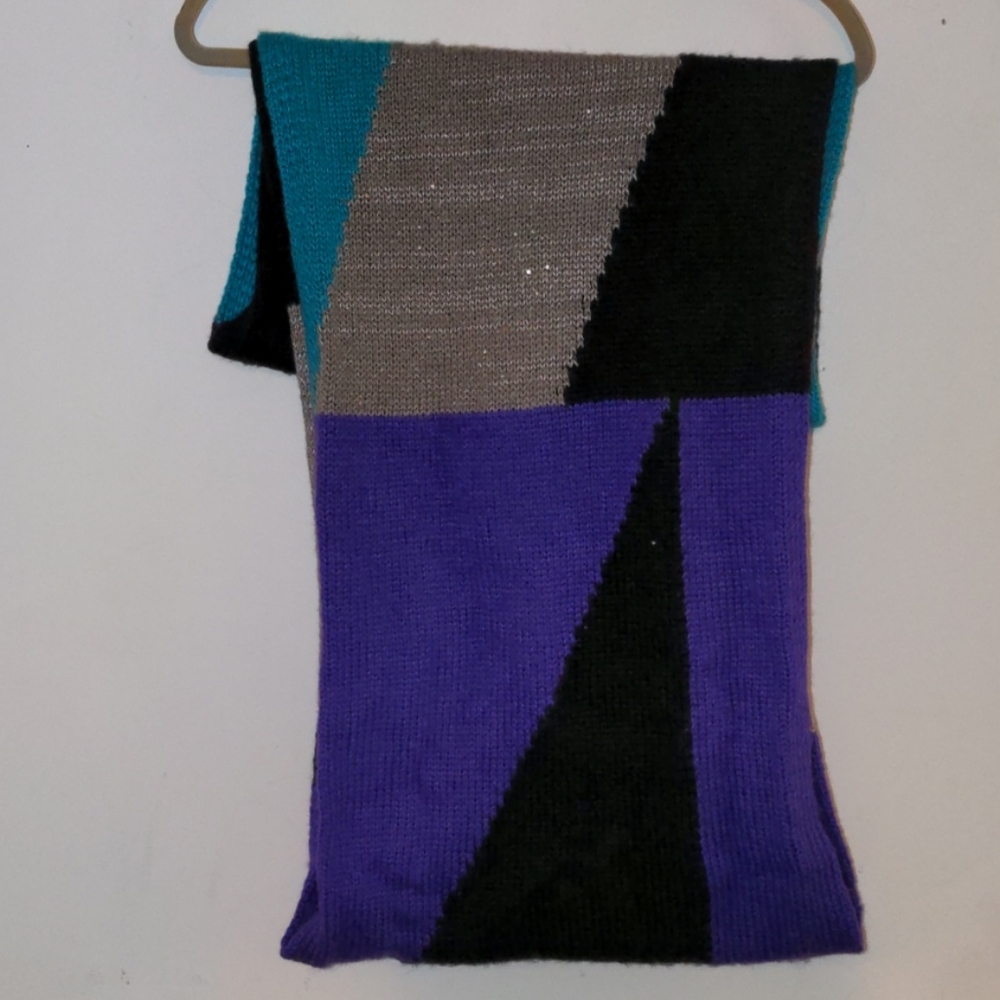 Multi color infinity scarf